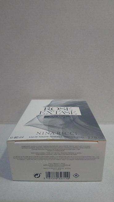 xside grace perfume: NINA RICCI ROSE EXTASE SENSUELLE EDT 80ML TSTR | Nina Ricci Rose — 9