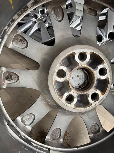 Диски: Литые Диски R 18 Lexus, Комплект, отверстий - 5, Б/у — 8