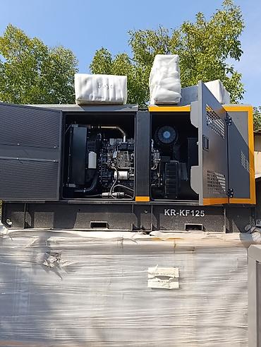 Строительное оборудование: Дизельный генератор KRAUZER KR-KF125 в шумозащитном кожухе. Основные — 2