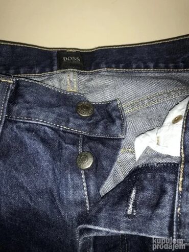 Farmerke: Original Hugo Boss farmerice 33 100% cotton Polustruk 44cm duzina na lalafo.rs — 8 Farmerke: Original Hugo Boss farmerice 33 100% cotton Polustruk 44cm duzina — 8