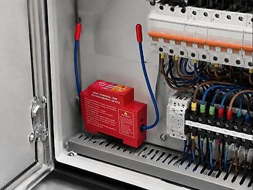 yanğın balonu: Avtomatik yanğınsöndürmə qurğusu Bu cihaz elektrik paylayıcı şkaflar — 3