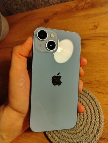 IPhone 14, 128 ГБ, Midnight, Отпечаток пальца, Беспроводная зарядка, Face ID