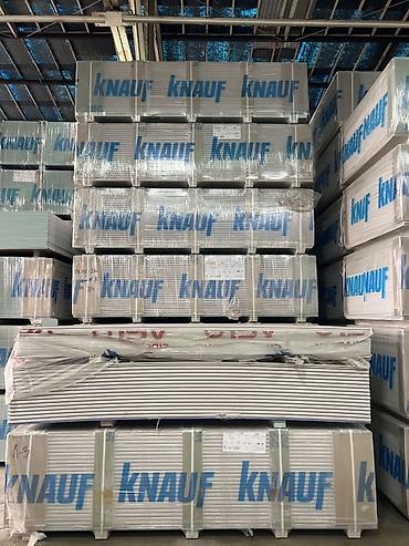Гипсокартон листовой Knauf - Назначение: облицовка стен и потолков