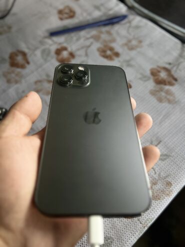 айфон 8 в ош: IPhone 12 Pro Max, Б/у, 128 ГБ, Matte Silver, Защитное стекло, 82 %