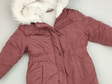 skórzana kurtka i futrzana kamizelka: Winter jacket, So cute, 1.5-2 years, 86-92 cm, condition - Very good