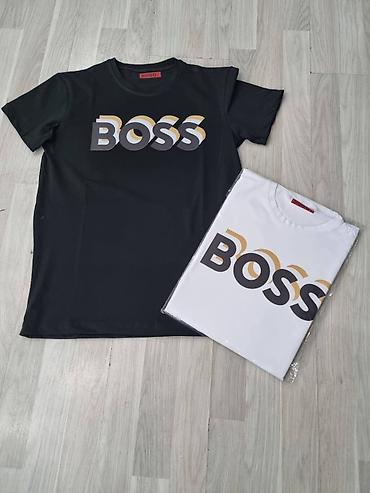 boss majca: Muške majice S,M,L,XL,XXL veličine 1 komad 2200 din . 2 komada 2900 — 8