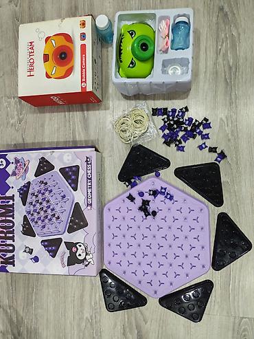 автомобильный набор: Uşaq oyun və əyləncə dəsti 1) Kuromi Geometry Chess stolüstü oyun — 2