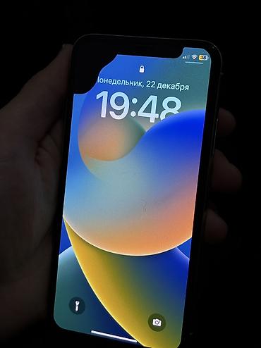 Apple iPhone: IPhone X, Б/у, 256 ГБ, Чехол, 80 % — 2