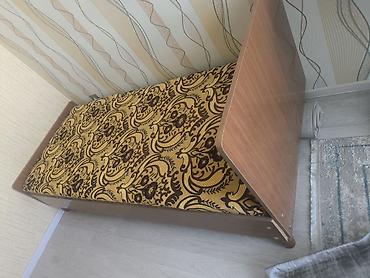 tek kravat sekilleri: Məhsul: Tək nəfərlik taxta çarpayı və döşək - Ölçü: təxmini tək ölçü — 2