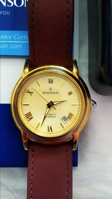 магазин алтын бишкек: Продам легендарные часы ROMANSON,Часам 1 год, качественные,с