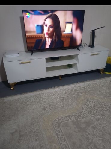 tv стенды: Yeni, Düz TV altlığı, Polkalı, Laminat, Türkiyə