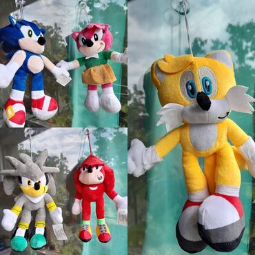 Igračke: 1kom po izboru 950din 5kom (razlicitih) 3000din Plišana Sonic druzina — 1