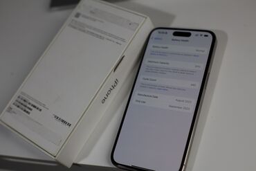 Apple iPhone: IPhone 15 Pro Max, 256 GB, Natural Titanium, Simsiz şarj, Face ID -da lalafo.az — 5 Apple iPhone: IPhone 15 Pro Max, 256 GB, Natural Titanium, Simsiz şarj, Face ID — 5