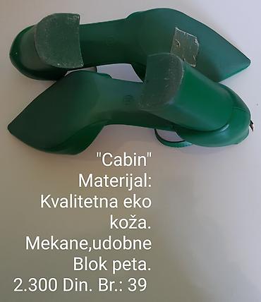 tn drift black: Zelene ženske cipele “Cabin” sa kaišićem oko zgloba i špicastim vrhom — 9