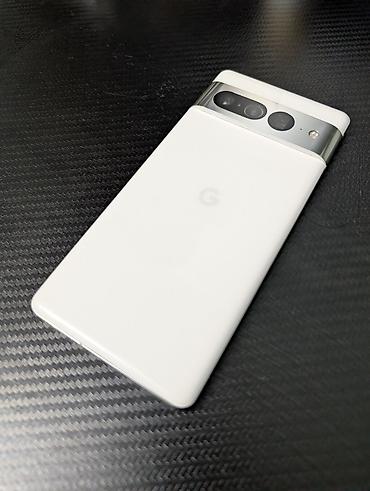 Google: Google Pixel 7 Pro, Б/у, 128 ГБ, цвет - Белый, eSIM — 1