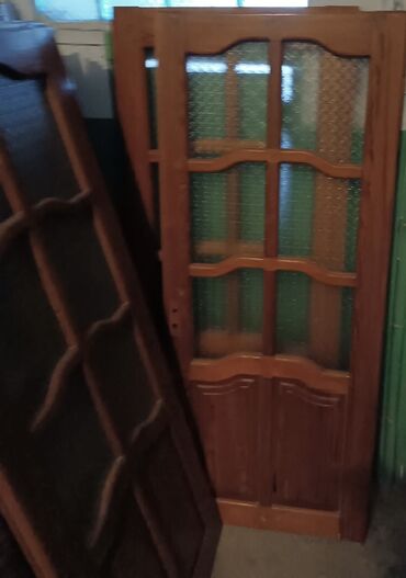 Quru inşaat materialları: İşlənmiş Otaq qapısı 70x200 sm Çərçivə ilə, Zəmanətsiz, Ünvandan götürmə