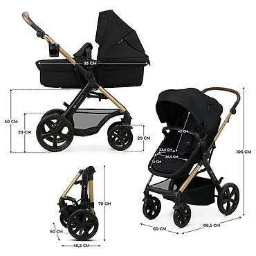 ikea polovne stvari: Kinderkraft MOOV 2 kolica za bebe 3u1 – Pure Black SKU — 7