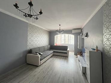 сапфит: 2 бөлмө, 76 м², Көк-Жар мкр 106-серия жакшыртылган, 3 кабат, Дизайнердик оңдоо — 1