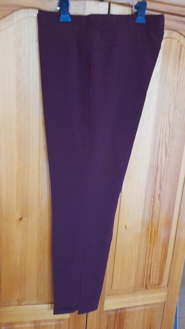 Брюки: Брюки Классические, Осень-весна, Made in KG, Стрейч, Новый, 8XL (EU 56)