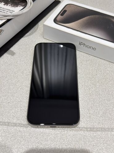 Apple iPhone: IPhone 15 Pro, 128 GB, Natural Titanium, Face ID — 3