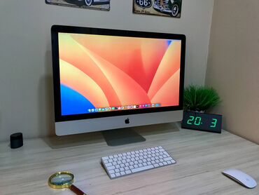 mac bok: Apple iMac 27 inch В отличном состоянии все параметры на фото Əila