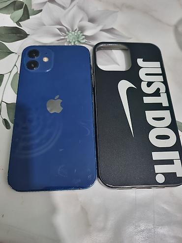 Apple iPhone: IPhone 12, Б/у, 64 ГБ, Синий, Чехол, 93 % — 10