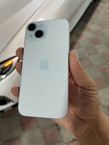 продажа телефон: IPhone 15, 128 ГБ, Голубой, 87 %