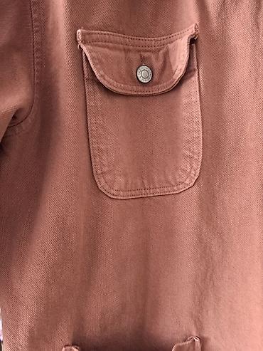 рубашкалар: Рубашка-овершафт Trendyol Denim - Цвет: терракотово-розовый (теплый — 3