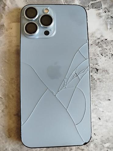 ps 5 dualsense: IPhone 13 Pro Max, 256 GB, Sierra Blue, Qırıq — 1