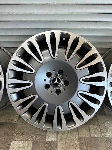 Диски: Литые Диски R 19 Mercedes-Benz, Комплект, отверстий - 5, Б/у — 9