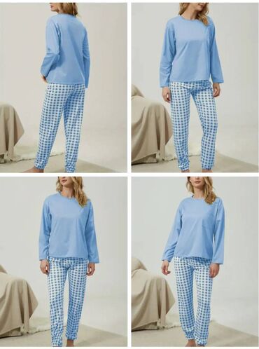 Ev geyimləri, pijamalar: Xanımlara və bəylərə uyğun əla, yüngül və tez quruyan pijamalar. Satış — 11