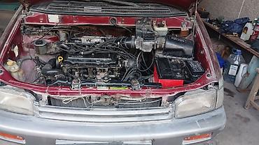 bumper: Nissan Prairie: 1991 г., Бензин, Минивэн — 2