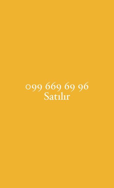 099 ile nomreler: Nömrə: ( 099 ) ( 996696996 ), Yeni