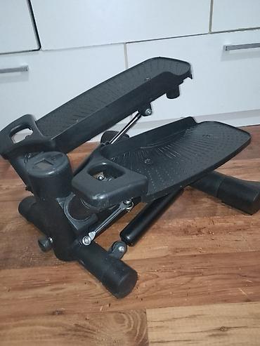 Ostale sprave za vežbanje: Mini stepper za kućni trening - Kompaktan stepper sa dve široke — 3