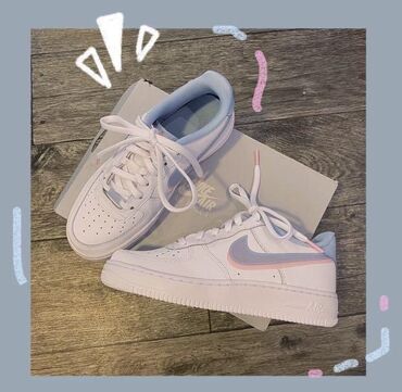 Women's Sneakers and athletic shoes: Nike, Ölçü: 37, rəng - Ağ, Yeni — 6