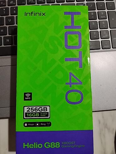 qulaq: Infinix Hot 40, 256 GB, rəng - Sarı — 2