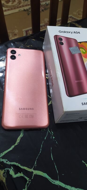 Samsung Galaxy A04, 32 GB, rəng - Qara, Sensor, İki sim kartlı, Sənədlərlə