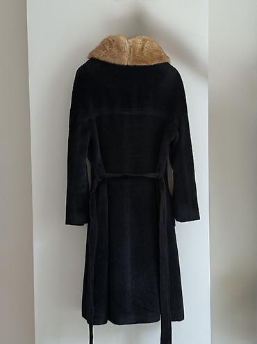 Шубы: Шуба, Альпака, Длинная модель, Италия, S, M — 4