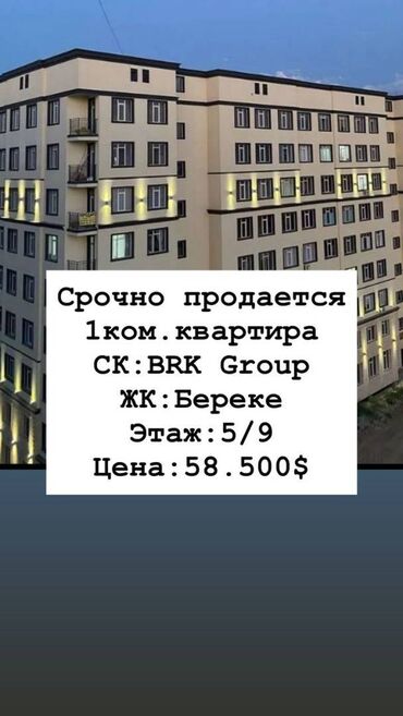 Продажа домов: 1 комната, 46 м², Элитка, 5 этаж, Дизайнерский ремонт