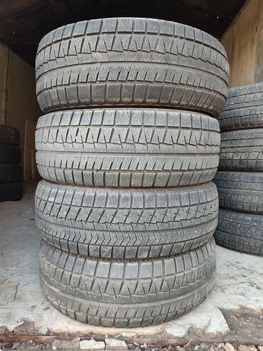 Шины: Шины 205 / 55 / R 16, Зима, Б/у, Комплект, Легковые, Япония, Bridgestone