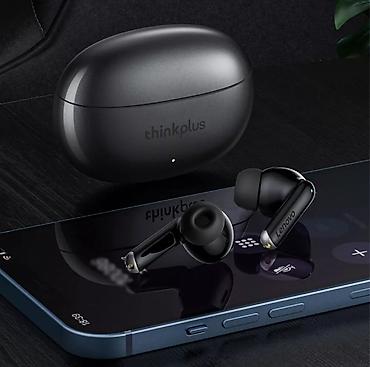 Qulaqcıqlar: Yeni Simsiz (Bluetooth) Qulaqcıqlar, Lenovo, rəng - Boz — 3