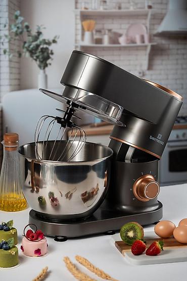 Миксеры: №: 9893 Məhsulun adı: Mikser Bernesso BR11SM Titano Stand Mixer Brend — 3