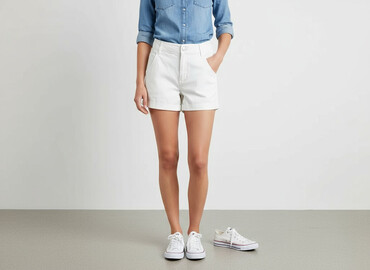 Szorty: H&M, Szorty damskie, rozmiar M