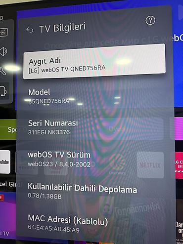 irsad electronics televizorlar: 📺 LG 65QNED756RA QNED TV * 65 düym böyük ekran * 4K Ultra HD – — 2
