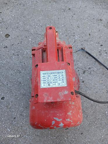 hava kompresoru satilir: Beton vibratoru – elektrikli, sənaye tipli Model: ZN-90 (Inserted — 2
