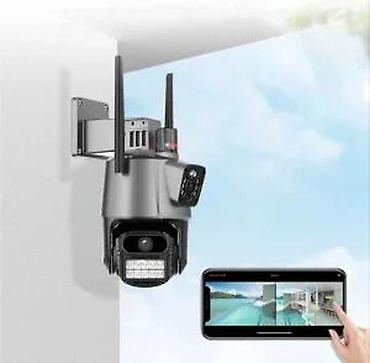 Kamere za video nadzor: Spoljna Wi‑Fi PTZ sigurnosna kamera – GuoanVision 4K Ultra HD, 8MP — 15