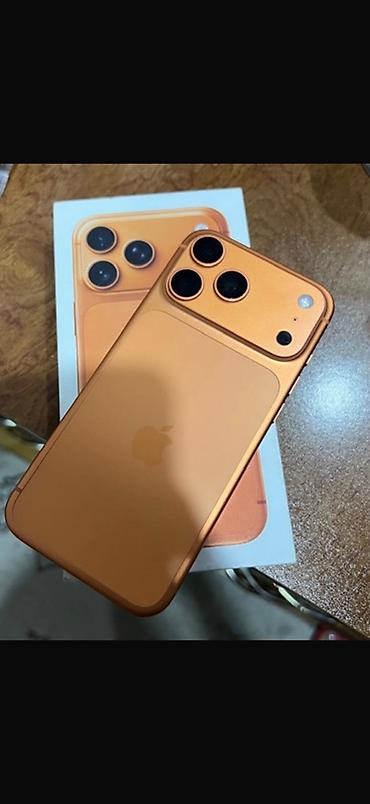 sensor telefon: IPhone 17 Pro Max, 256 GB, Narıncı, Face ID — 1