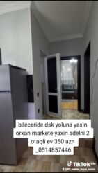 Uzunmüddətli kirayə evlər: 60 kv. m, 2 otaqlı, Kombi, Qaz, İşıq — 1