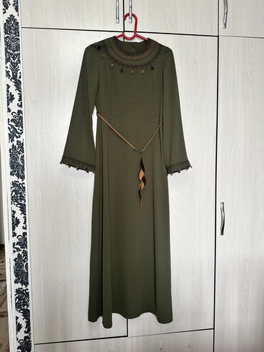 женская одежда платья: Разбор гардероба платье хаки турецкий 38размер (наш 44)800с платье