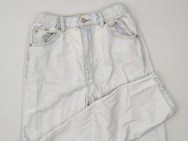 massimo dutti spodnie z wysokim stanem: PULL&BEAR, Jeans for women, size S